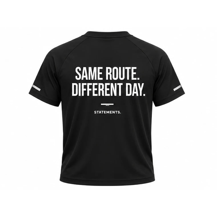 Same Route. Different Day. – Running Set